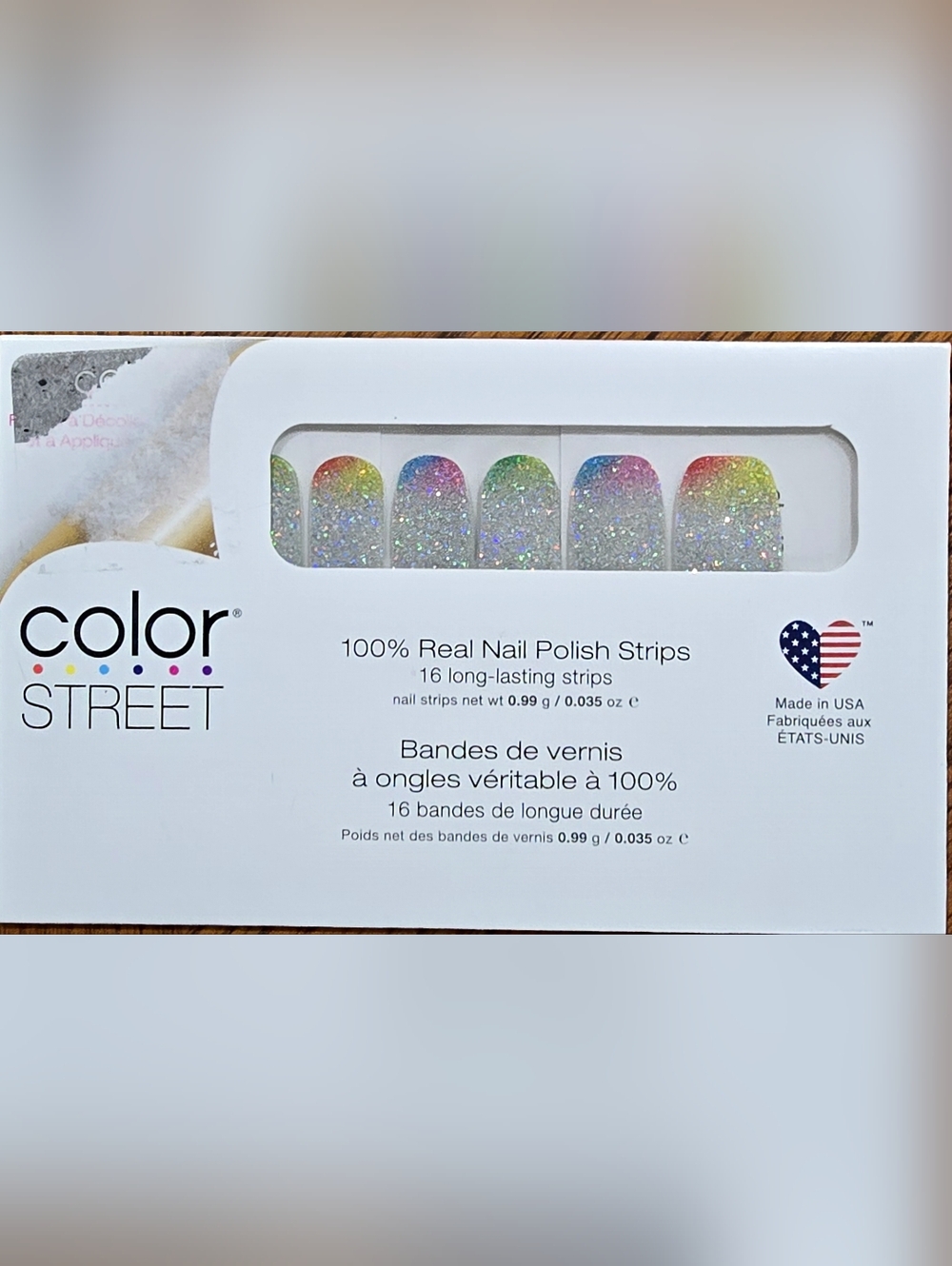 NEW Color Street 'THROWING SHADE' Nail Strips